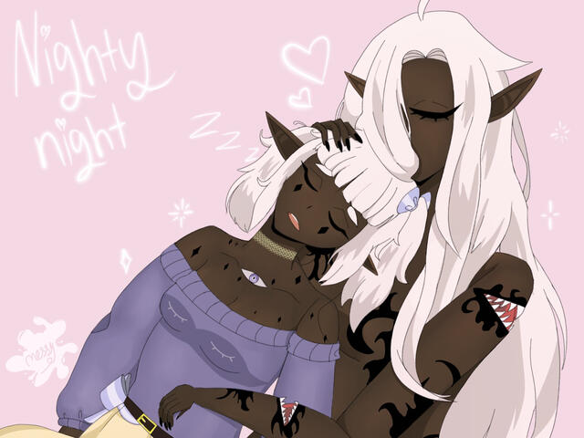 Drawn by @curlyhairqyeen