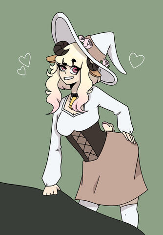 Miss Peony reporting for duty